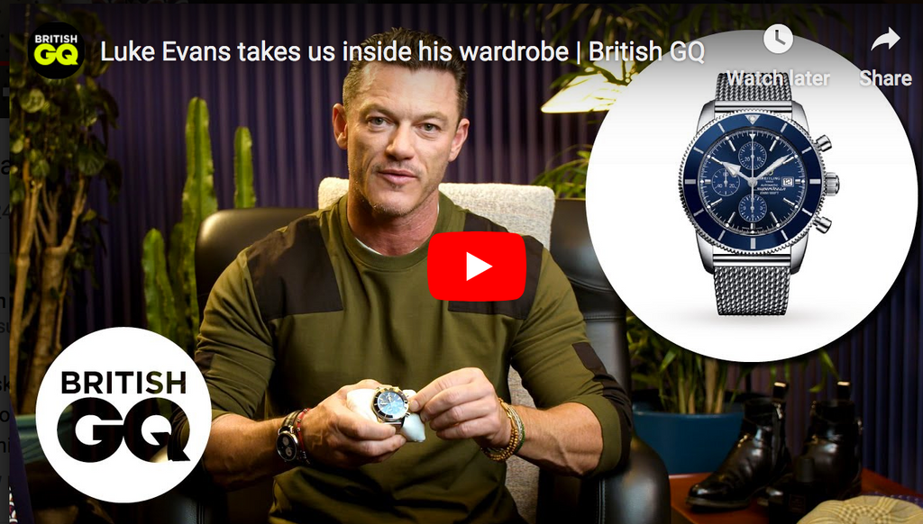 Some style & watch tips from Luke Evans