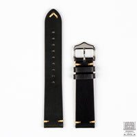 Vintage Leather Strap Black