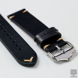 Vintage Leather Strap Black