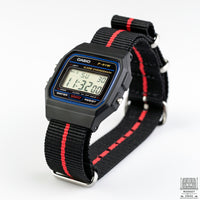 Casio F-91 Digital Watch with Nato strap