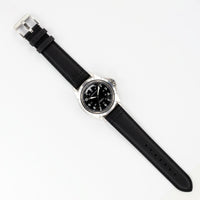 MKS Black Sailcloth Strap w/ Black Stitching