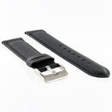 MKS Black Sailcloth Strap w/ Black Stitching