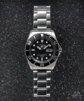 Seiko 'Sea Urchin' Black Automatic Divers Watch SNZ17J1 (JDM)