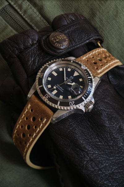 Matcha Green Vintage Rally Strap