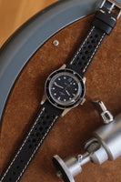Black Vintage Rally Strap